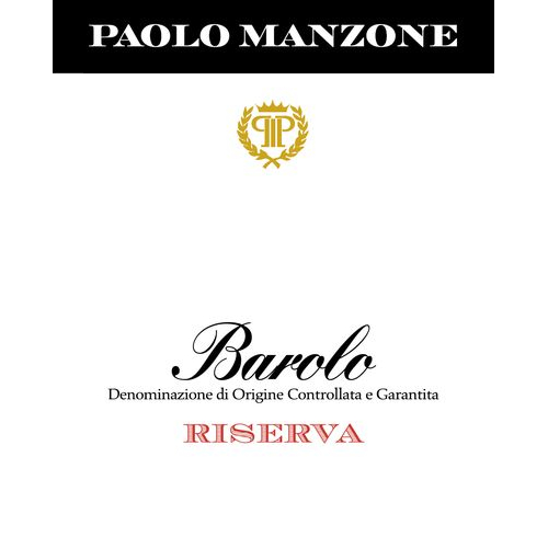Paolo Manzone Barolo \'Riserva\'